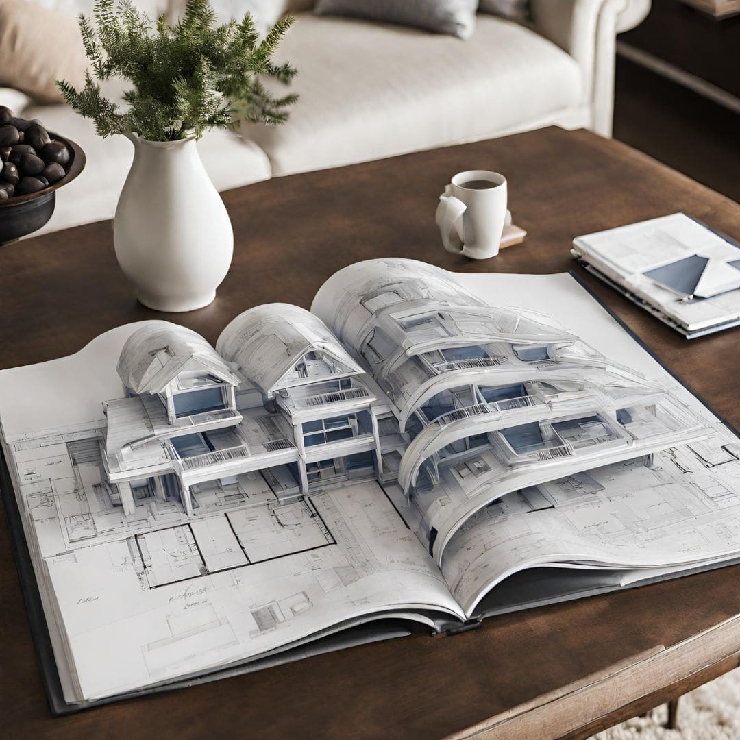 Pattern Book containing House Blueprints